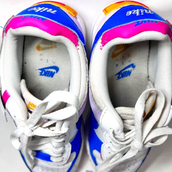 Nike Air Force1 Shadow Sz.6 Women's Alchemy Pink/Blue Sneakers- Limited Rare - Picture 10 of 16